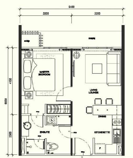 1 Bedroom Suite